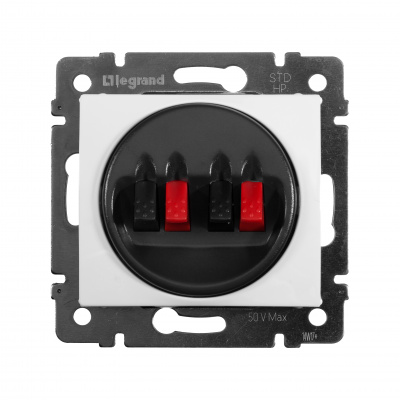 LEGRAND VALENA Розетка для акустических систем белая (774424 ) LEGRAND VALENA Розетка для акустических систем белая (774424 )
