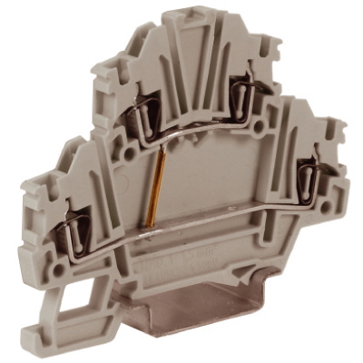 DKC Зажим проходной HMD.1/CIGR двухуровневый серый 1.5 кв.мм с постоянной перемычкой QUADRO (ZHD120GR) DKC Зажим проходной HMD.1/CIGR двухуровневый серый 1.5 кв.мм с постоянной перемычкой QUADRO (ZHD120GR)