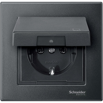 SCHNEIDER ELECTRIC M-Plan Рамка 1 пост антрацит (MTN486114) SCHNEIDER ELECTRIC M-Plan Рамка 1 пост антрацит (MTN486114)
