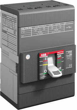 ABB Выключатель автоматический для защиты электродвигателей XT3N 250 MA 160 Im=960...1920 3p F F (1SDA068073R1) ABB Выключатель автоматический для защиты электродвигателей XT3N 250 MA 160 Im=960...1920 3p F F (1SDA068073R1)