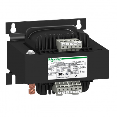 SCHNEIDER ELECTRIC Трансформатор 2х115В 2500ВА (ABT7PDU250G) SCHNEIDER ELECTRIC Трансформатор 2х115В 2500ВА (ABT7PDU250G)