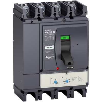 SCHNEIDER ELECTRIC Выключатель автоматический NSx400S TM DC 4п (LV438272) SCHNEIDER ELECTRIC Выключатель автоматический NSx400S TM DC 4п (LV438272)