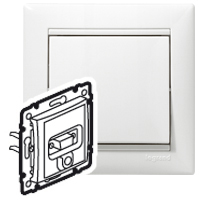 LEGRAND VALENA Розетка HD15+Jack 3.5 белый (770082 )