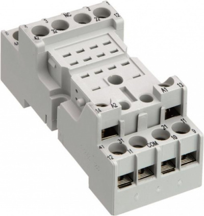 ABB Цоколь стандартный CR-M2SS для реле CR-M 2ПК (1SVR405651R1000) ABB Цоколь стандартный CR-M2SS для реле CR-M 2ПК (1SVR405651R1000)