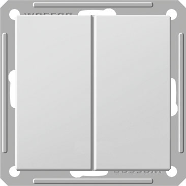 SCHNEIDER ELECTRIC W59 Выключатель двухклавишный скрытый 16А в рамку матовый хром (VS516-252-5-86) SCHNEIDER ELECTRIC W59 Выключатель двухклавишный скрытый 16А в рамку матовый хром (VS516-252-5-86)