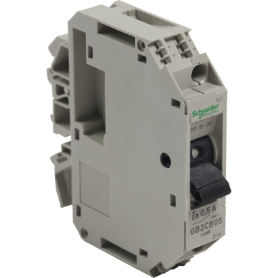 SCHNEIDER ELECTRIC Выключатель автоматический однополюсный 0.5А (GB2CB05) SCHNEIDER ELECTRIC Выключатель автоматический однополюсный 0.5А (GB2CB05)