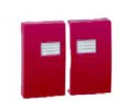 SIMON Клавиша двойная для выключателя с подсветкой, S44A, красный (4400026-037)