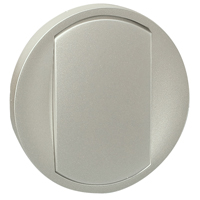 LEGRAND Celiane Лицевая панель выключателя/переключателя 067001/02/31/32 с контурной подсветкой титан (065104 )