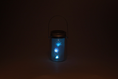 ЭРА Садовый светильник на солнечной батарее, стекло, металл, прозрачный, 13,5 см SL-GL14-JAR-3 (Б0032580) ЭРА Садовый светильник на солнечной батарее, стекло, металл, прозрачный, 13,5 см SL-GL14-JAR-3 (Б0032580)