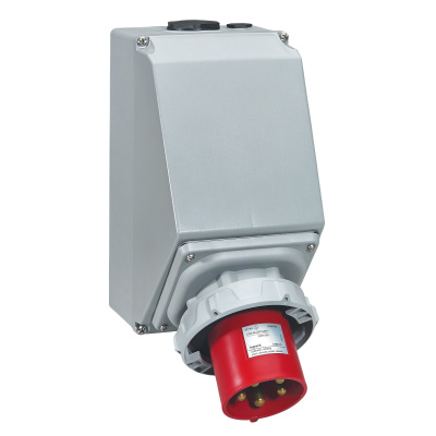 LEGRAND Вилка накладная - 125А - 3К+Н+З - 380В - IP67 (555619 ) LEGRAND Вилка накладная - 125А - 3К+Н+З - 380В - IP67 (555619 )