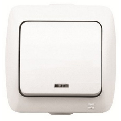 ABB ALSU бел. выключатель 1кл с подсв. Led (504-010200-201) ABB ALSU бел. выключатель 1кл с подсв. Led (504-010200-201)
