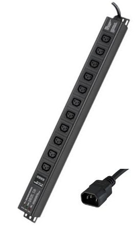 DKC Блок распределения питания вертикальный для 19дюйм шкафов, 10A11 Х С13,сетевой фильтр, индикация, в (R5VIEC11CDOP) DKC Блок распределения питания вертикальный для 19дюйм шкафов, 10A11 Х С13,сетевой фильтр, индикация, в (R5VIEC11CDOP)