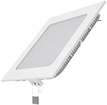 GAUSS Светильник светодиодный ДВО-6вт 4100К,400Лм,IP20,квадрат slim белый  (940111206)