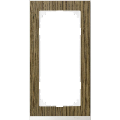 SCHNEIDER ELECTRIC M-Pure Decor Рамка 2 поста без перегородки дуб/бриллиантовый белый (MTN4025-3674) SCHNEIDER ELECTRIC M-Pure Decor Рамка 2 поста без перегородки дуб/бриллиантовый белый (MTN4025-3674)