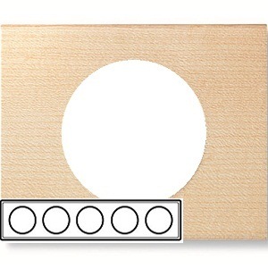 LEGRAND Рамка, пятипостовая, клен (069220 ) LEGRAND Рамка, пятипостовая, клен (069220 )