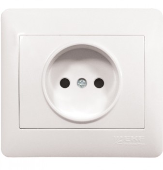 EKF София Розетка 10А без заземления белая (ELR10-022-10) EKF София Розетка 10А без заземления белая (ELR10-022-10)