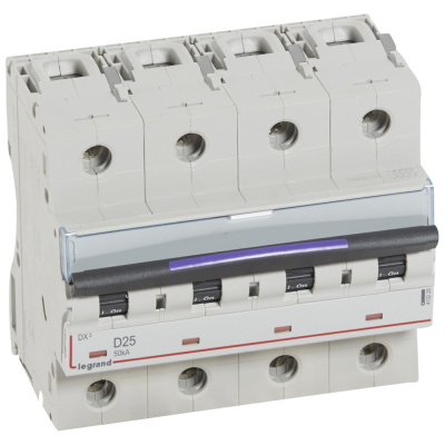 LEGRAND Выключатель автоматический DX3 50кА 25А 4П D (410228 ) LEGRAND Выключатель автоматический DX3 50кА 25А 4П D (410228 )