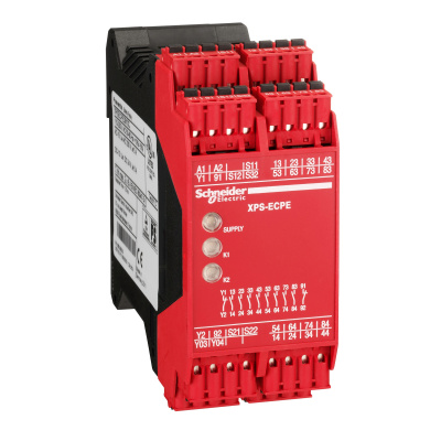SCHNEIDER ELECTRIC Модуль безопасности Preventa расширение 8 выходов реле NO 24В переменный/постоянный ток пружинные к (XPSECPE5131P) SCHNEIDER ELECTRIC Модуль безопасности Preventa расширение 8 выходов реле NO 24В переменный/постоянный ток пружинные к (XPSECPE5131P)