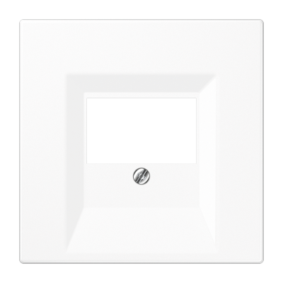 JUNG Накладка для USB розетки (ТАЕ гнезда) Серия LS990 Материал- термопласт Цвет- белый (LS969TWW) JUNG Накладка для USB розетки (ТАЕ гнезда) Серия LS990 Материал- термопласт Цвет- белый (LS969TWW)