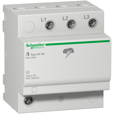 SCHNEIDER ELECTRIC Устройство защиты от импульсных перенапряжений 40кА 3П 400В (16374) SCHNEIDER ELECTRIC Устройство защиты от импульсных перенапряжений 40кА 3П 400В (16374)