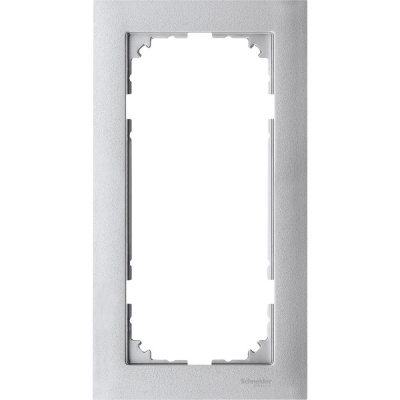 SCHNEIDER ELECTRIC M-Pure Рамка 2 поста без перегородки алюминий (MTN4025-3660) SCHNEIDER ELECTRIC M-Pure Рамка 2 поста без перегородки алюминий (MTN4025-3660)