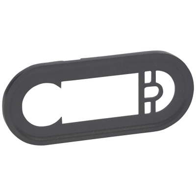 LEGRAND Celiane Лицевая панель для 067402 и 067326 графит (067992 ) LEGRAND Celiane Лицевая панель для 067402 и 067326 графит (067992 )