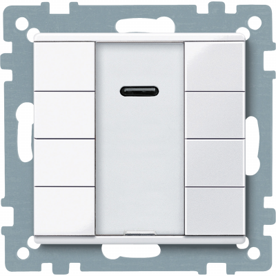 SCHNEIDER ELECTRIC SM Выключатель четырехкнопочный PLUS с ИК белый (MTN617525) SCHNEIDER ELECTRIC SM Выключатель четырехкнопочный PLUS с ИК белый (MTN617525)