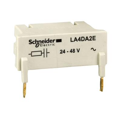 SCHNEIDER ELECTRIC RC Ограничитель перенапряжений 24-48V 50/60Hz (LA4DA2E) SCHNEIDER ELECTRIC RC Ограничитель перенапряжений 24-48V 50/60Hz (LA4DA2E)