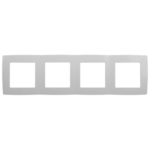 ЭРА Рамка на 4 поста, , белый, 12-5004-01 (Б0014771) ЭРА Рамка на 4 поста, , белый, 12-5004-01 (Б0014771)
