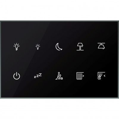 SCHNEIDER ELECTRIC ОБРАЗЕЦ Стеклянный сенсорный выключатель GTP, 10 кнопок (LSSMBU10NS) SCHNEIDER ELECTRIC ОБРАЗЕЦ Стеклянный сенсорный выключатель GTP, 10 кнопок (LSSMBU10NS)