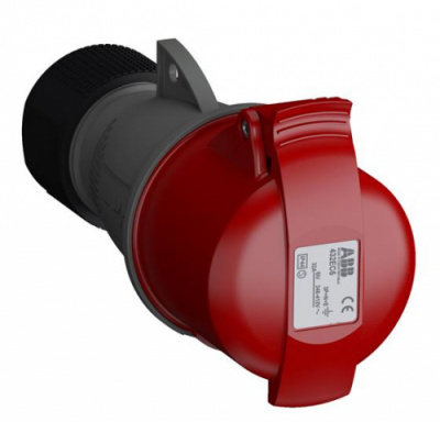 ABB Розетка кабельная 32А 3Р+N+E IР44 переносная 415В Easy&Safe (432EC6) (2CMA102051R1000) ABB Розетка кабельная 32А 3Р+N+E IР44 переносная 415В Easy&Safe (432EC6) (2CMA102051R1000)