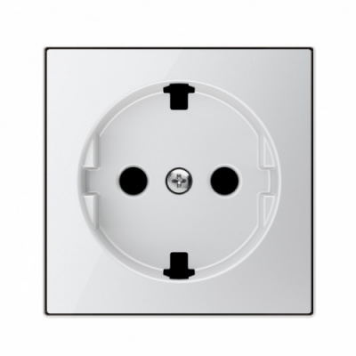 ABB Накладка для розетки SCHUKO с плоской поверхностью SKY стекло белое (8588.9 CB) (2CLA858890A2101) ABB Накладка для розетки SCHUKO с плоской поверхностью SKY стекло белое (8588.9 CB) (2CLA858890A2101)