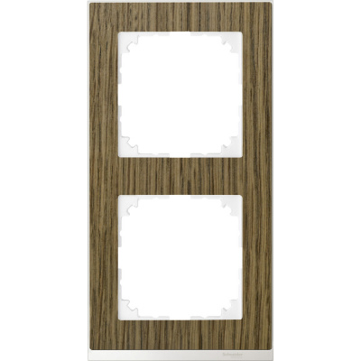 SCHNEIDER ELECTRIC M-Pure Decor Рамка 2 поста дуб/бриллиантовый белый (MTN4020-3674) SCHNEIDER ELECTRIC M-Pure Decor Рамка 2 поста дуб/бриллиантовый белый (MTN4020-3674)