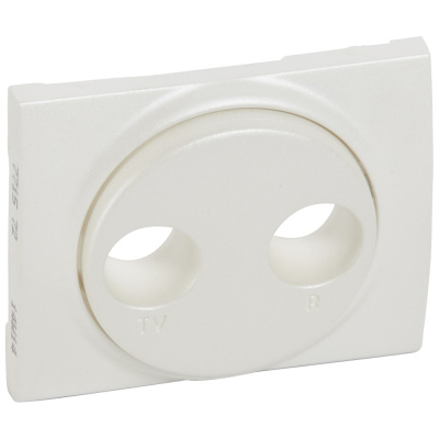 LEGRAND Galea Life Панель лицевая TV-RD pearl (771572 ) LEGRAND Galea Life Панель лицевая TV-RD pearl (771572 )