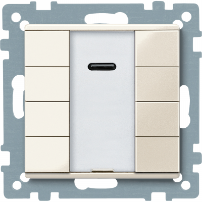 SCHNEIDER ELECTRIC Выключатель четырехкнопочный SM PLUS ИК-приемник бежевый/белый (MTN617544) SCHNEIDER ELECTRIC Выключатель четырехкнопочный SM PLUS ИК-приемник бежевый/белый (MTN617544)