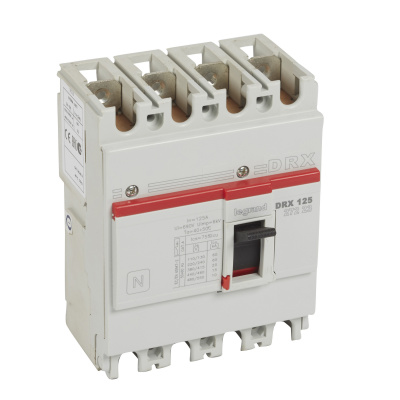 LEGRAND Выключатель автоматический DRX125 термомагнитный 125A 4П 20кА (027223 ) LEGRAND Выключатель автоматический DRX125 термомагнитный 125A 4П 20кА (027223 )