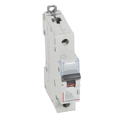 LEGRAND Выключатель автоматический однополюсный 20А B DX3 6kA/10kA (407433 ) LEGRAND Выключатель автоматический однополюсный 20А B DX3 6kA/10kA (407433 )