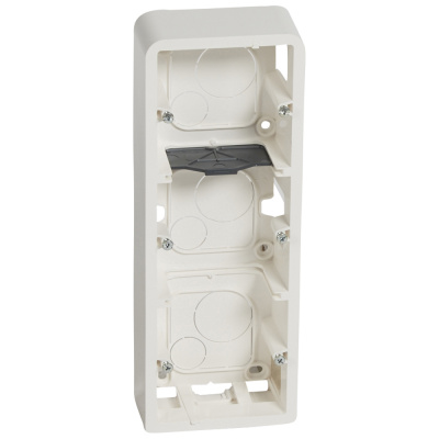 LEGRAND Mosaic Коробка накладная белая 3х2модуля 40мм (080283 ) LEGRAND Mosaic Коробка накладная белая 3х2модуля 40мм (080283 )