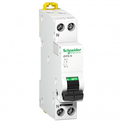 SCHNEIDER ELECTRIC Выключатель автоматический однополюсный 1п+N 20A C iDPN N 6kA (A9N21558) SCHNEIDER ELECTRIC Выключатель автоматический однополюсный 1п+N 20A C iDPN N 6kA (A9N21558)