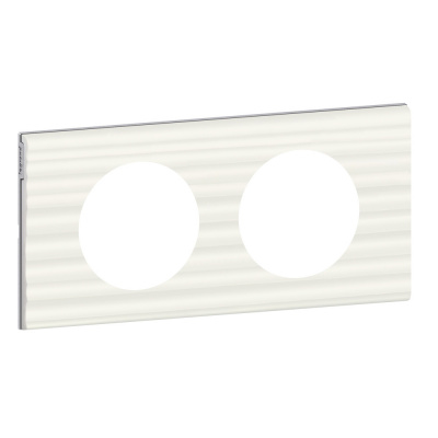 LEGRAND Рамка, двухпостовая, Corian белый рельеф (069012 ) LEGRAND Рамка, двухпостовая, Corian белый рельеф (069012 )