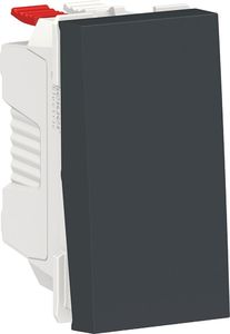 SCHNEIDER ELECTRIC Выключатель UNICA MODULAR одноклавишный схема 1 10 AX 250 В 1 модуль антрацит (NU310154) SCHNEIDER ELECTRIC Выключатель UNICA MODULAR одноклавишный схема 1 10 AX 250 В 1 модуль антрацит (NU310154)