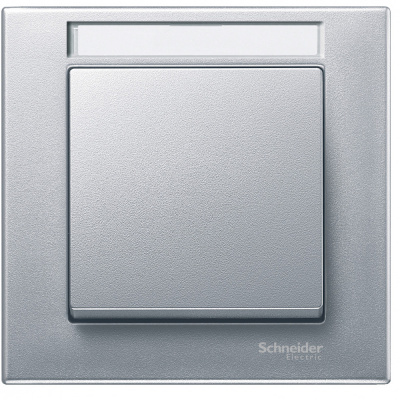 SCHNEIDER ELECTRIC Рамка 1 пост с полем для надписи M-PLAN алюминий (MTN476160) SCHNEIDER ELECTRIC Рамка 1 пост с полем для надписи M-PLAN алюминий (MTN476160)