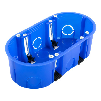 ПРОМРУКАВ Коробка установочная двухместная ГСК 80-0620 безгалогенная (HF) 140х68х46 (94шт/кор) (80-0620) ПРОМРУКАВ Коробка установочная двухместная ГСК 80-0620 безгалогенная (HF) 140х68х46 (94шт/кор) (80-0620)