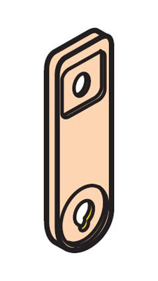 ABB Набор для настенного монтажа для шкафа GEMINI (1SL0342A00) ABB Набор для настенного монтажа для шкафа GEMINI (1SL0342A00)