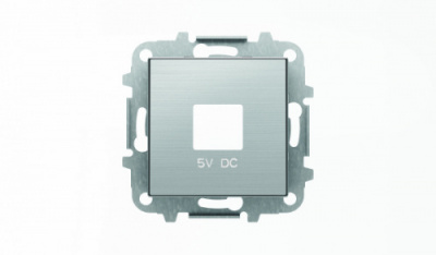 ABB Накладка для механизмов зарядного устройства USB 8185 SKY нержавеющая сталь (8585 AI) (2CLA858500A1401) ABB Накладка для механизмов зарядного устройства USB 8185 SKY нержавеющая сталь (8585 AI) (2CLA858500A1401)