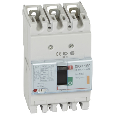 LEGRAND Выключатель автоматический 16А 25кА DPX3-160 (420040 ) LEGRAND Выключатель автоматический 16А 25кА DPX3-160 (420040 )