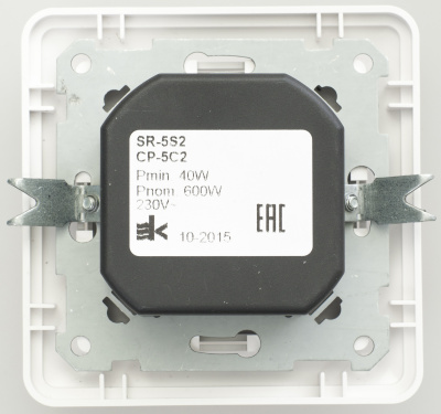SCHNEIDER ELECTRIC W59 Диммер 600Вт скрытый белый (SR-5S2-18) SCHNEIDER ELECTRIC W59 Диммер 600Вт скрытый белый (SR-5S2-18)
