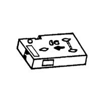 LEGRAND Кассета заправляемая для 06320 ширина 12мм (6321 )