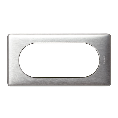 LEGRAND Рамка, 4/5 модулей, алюминий (068925 ) LEGRAND Рамка, 4/5 модулей, алюминий (068925 )