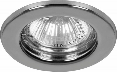 FERON Светильник ИВО-50w 12в G5.3 хром (DL10 хром) (15113) FERON Светильник ИВО-50w 12в G5.3 хром (DL10 хром) (15113)